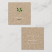 BOTANISCH "MAGNOLIA" VISITEKAARTJE VAN REDOUTÉ (Voorkant / Achterkant)