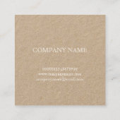 BOTANISCH "MAGNOLIA" VISITEKAARTJE VAN REDOUTÉ (Achterkant)