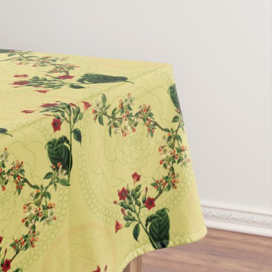 Botanisch Mandala Pattern Tafelkleed (Voorbeeld)