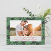 Botanisch Manuscript Nieuw Huis voor de Foto van F Feestdagenkaart (Staand voorkant)