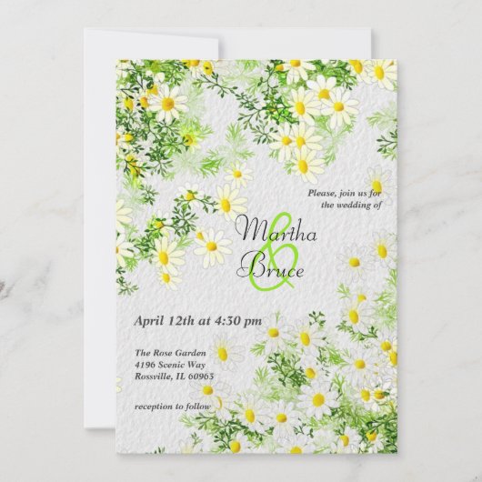 Botanisch met bladeren en witte maissoorten kaart (Voorkant)