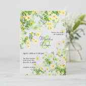 Botanisch met bladeren en witte maissoorten kaart (Staand voorkant)