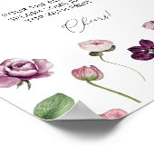 Botanisch Mimosa Bar Drink Bord Poster (Hoek)