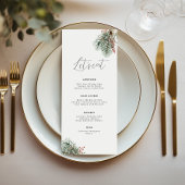 Botanisch Minimaal menu van de winter