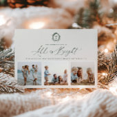  Botanisch Monogram 3 Foto Vakantie Kaart