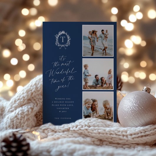  Botanisch Monogram 3 Foto Vakantie Kaart