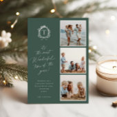  Botanisch Monogram 3 Foto Vakantie Kaart