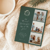  Botanisch Monogram 3 Foto Vakantie Kaart