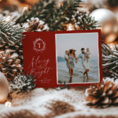  Botanisch Monogram 3 Foto Vakantie Kaart