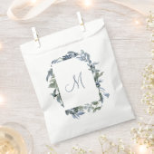 Botanisch monogram bedankzakje (Geknipt)