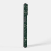 botanisch monogram iPhone 15 case (Rechterkant)