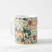 Botanisch Morris-ontwerp Koffiemok (Voorkant links)