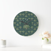 Botanisch Motief Grote Klok (Huis)