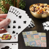 Botanisch Mozaïek in Bloei Pokerkaarten (Insitu)