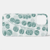 Botanisch naadloos patroon met  afbeelding Case-Mate iPhone case (Achterkant (horizontaal))
