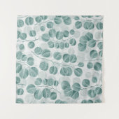 Botanisch naadloos patroon met  afbeelding wandkleed (Voorkant (horizontaal))