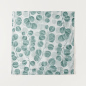 Botanisch naadloos patroon met  afbeelding wandkleed (Voorkant)