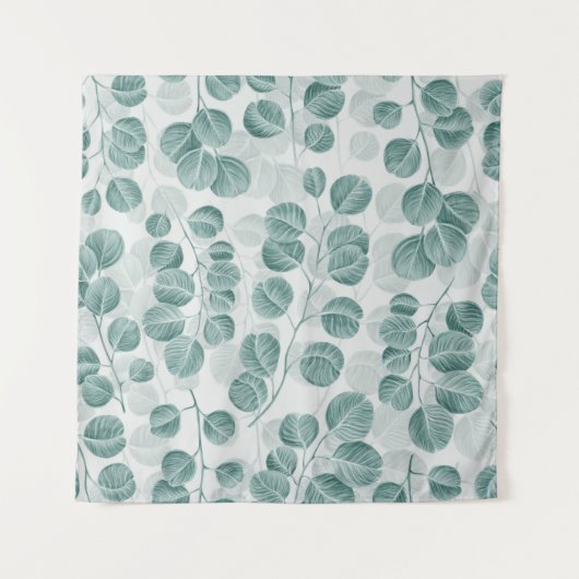 Botanisch naadloos patroon met  afbeelding wandkleed (Voorkant)