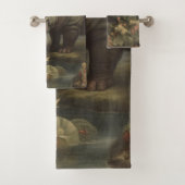 botanisch nijlpaard bad handdoek (Insitu)