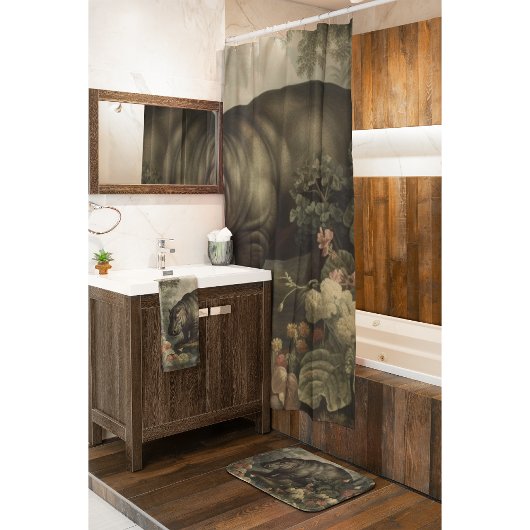 botanisch nijlpaard badmat