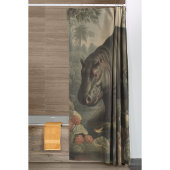  botanisch nijlpaard douchegordijn