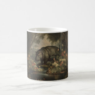 botanisch nijlpaard koffiemok