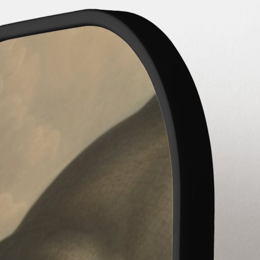  botanisch nijlpaard pickleball paddle (Links Detail)