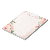 botanisch notitieboekje notitieblok (Linkerzijde)