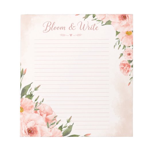 botanisch notitieboekje notitieblok (Voorkant)