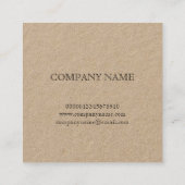 BOTANISCH "ORANJE BLOSSOM" REDOUTÉ VISITEKAARTJE (Achterkant)