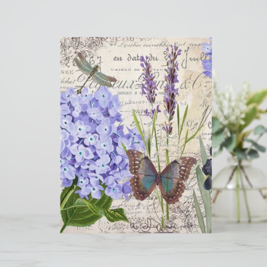 Botanisch origamipapier (Staand voorkant)