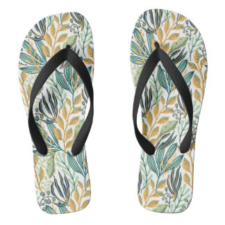 Botanisch paar Teenslippers