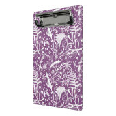 Botanisch Paars Modern Mini Klembord (Angled2)
