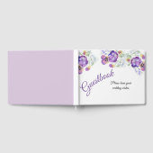 Botanisch paarse viooltjes gastenboek (Volledig)