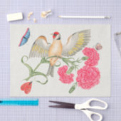 Botanisch papier voor fluitenzen en vogelweefsel (Craft)