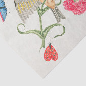 Botanisch papier voor fluitenzen en vogelweefsel (Detail)