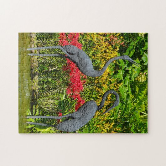 Botanisch Park Singapore . Legpuzzel (Horizontaal)