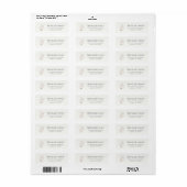 Botanisch Pasen Gepersonaliseerd Retouradres Etike Etiket (Full Sheet)