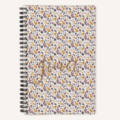 Botanisch Patroon Aanpassen Notitieboek (Voorkant)