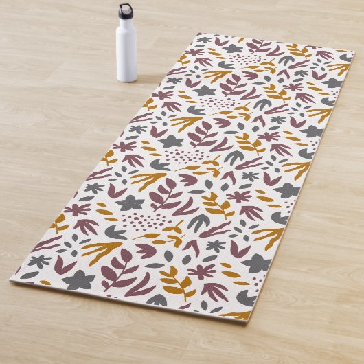 Botanisch Patroon Aanpassen Yogamat (In situ)