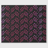 Botanisch patroon cadeaupapier (Vlak)