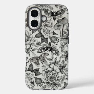 Botanisch patroon iPhone 16 hoesje