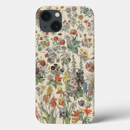 botanisch patroon Case-Mate iPhone case (Achterkant)
