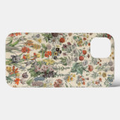 botanisch patroon Case-Mate iPhone case (Achterkant (horizontaal))