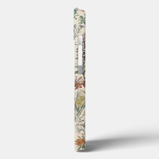 botanisch patroon Case-Mate iPhone case (Achterkant / Links)
