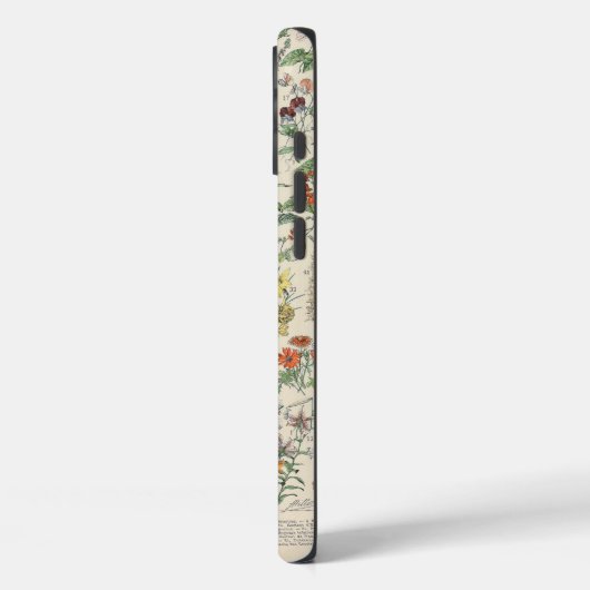 botanisch patroon Case-Mate iPhone case (Achterkant / Links)