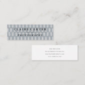 Botanisch patroon | Fotograaf Mini Visitekaartje (Voorkant / Achterkant)