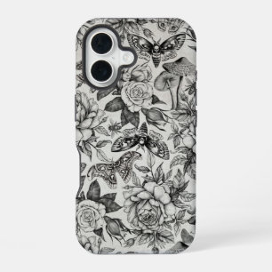 Botanisch patroon iPhone 16 hoesje