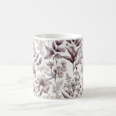 Botanisch patroon koffiemok (Center)