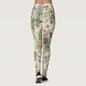 botanisch patroon leggings (Achterkant)